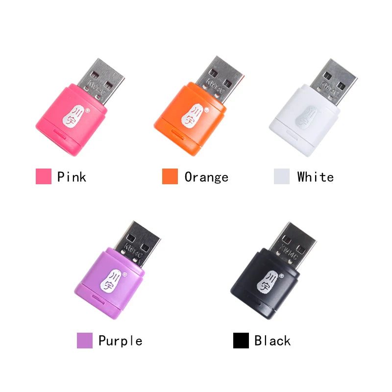 Kawau USB 2.0 Micro SD Card Reader – High-Speed TF Adapter for PC & Laptop – Max 128GB Support – Model C286