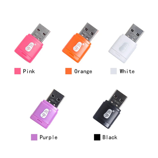 Kawau USB 2.0 Micro SD Card Reader – High-Speed TF Adapter for PC & Laptop – Max 128GB Support – Model C286