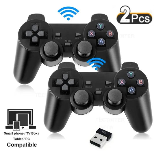 2.4Ghz Wireless Gamepad - No Delay Controller for PC, Android, TV Box